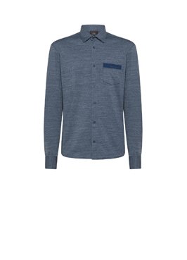 SHIRT - BLU GRAFITE