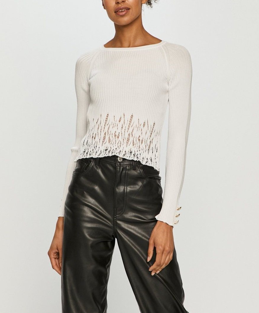 TOP LONG SLEEVE - WHITE
