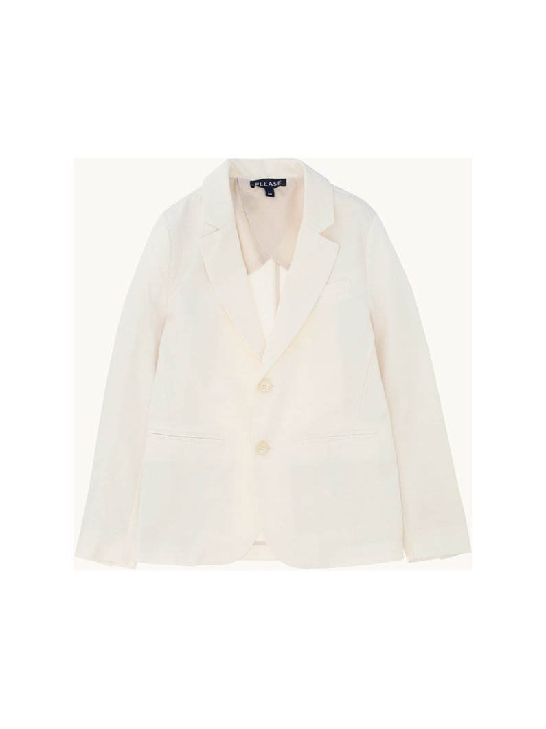 JACKET - WHITE WOOL