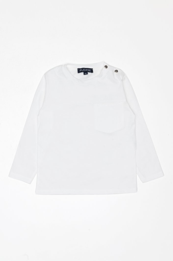 T-SHIRT SHORT SLEEVE - BIANCO LANA