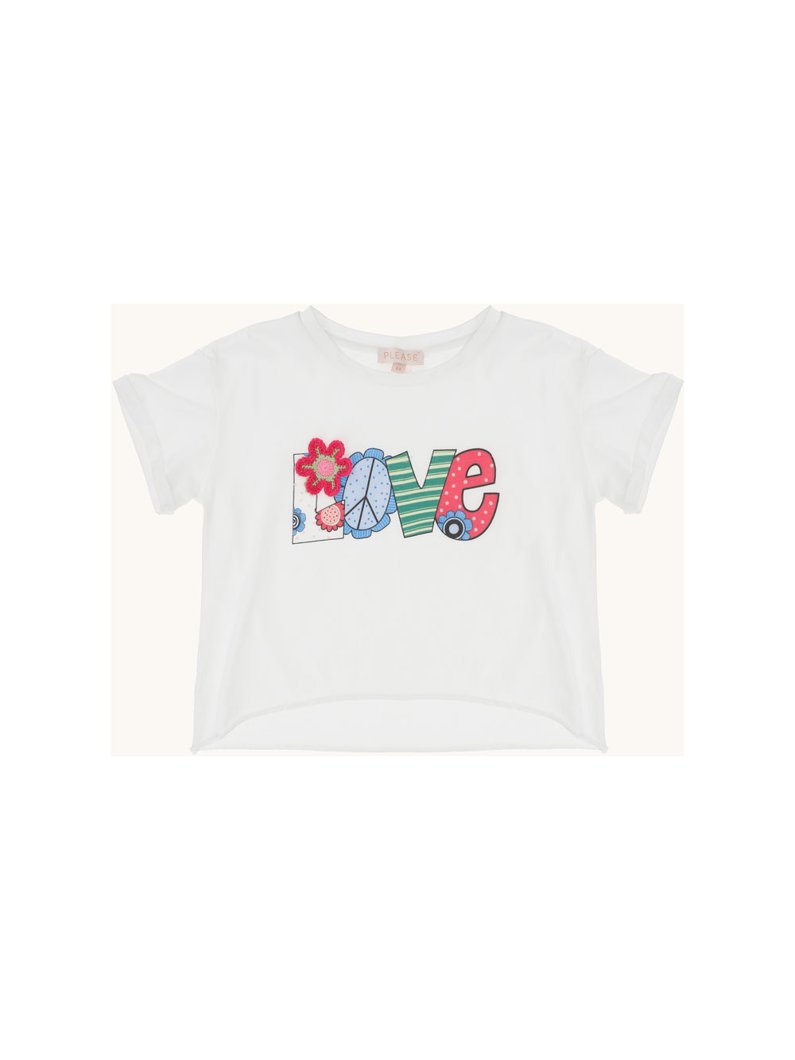 T-SHIRT - WHITE WOOL