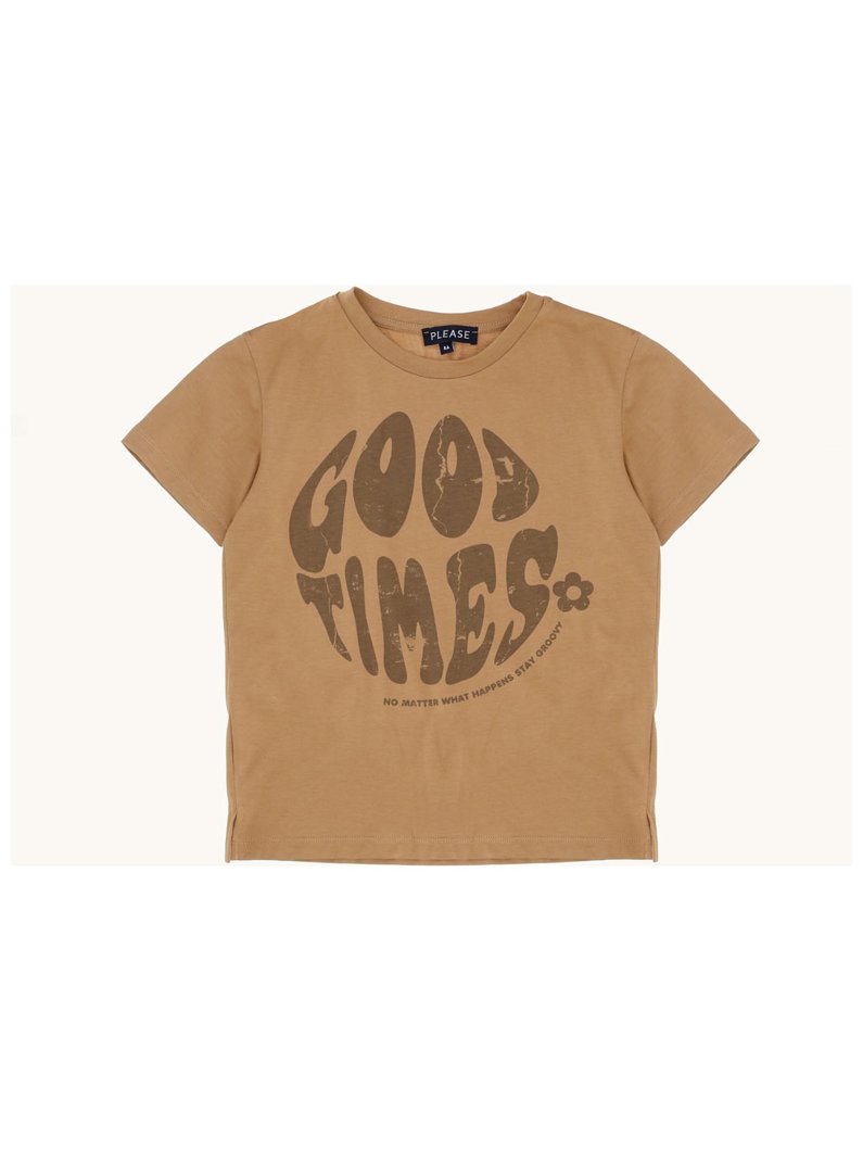 T-SHIRT - LIGHT BROWN
