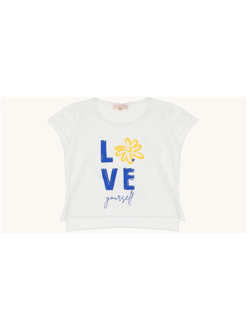 T-SHIRT - WHITE WOOL