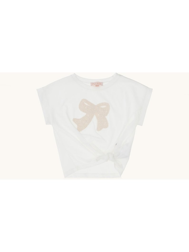 T-SHIRT - WHITE WOOL