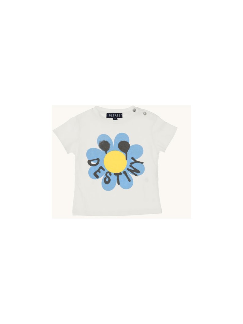 T-SHIRT - WHITE WOOL