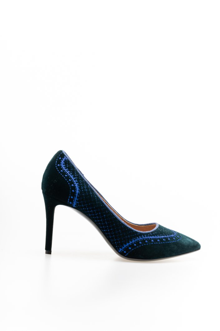 HIGH HEELS - BOTTLE GREEN