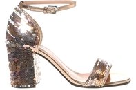 SANDALS - STONE/POWDER/BORDEAUX