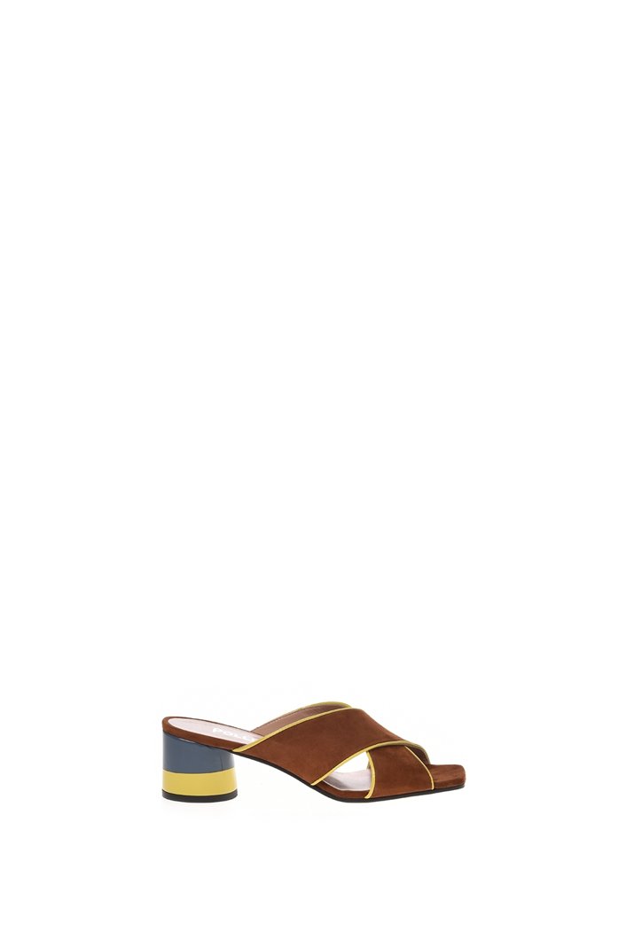 SANDALS - EARTH/MIMOSA/DENIM