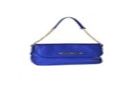 SHOULDER BAG - BLUE/FUCHSIA