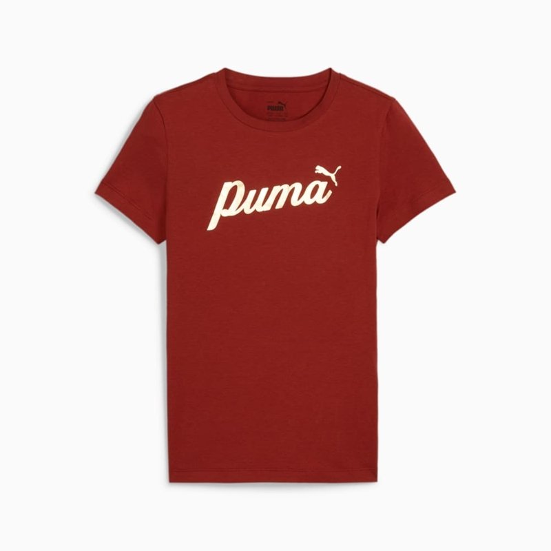 T-SHIRT - INTENSE RED-GOLD F
