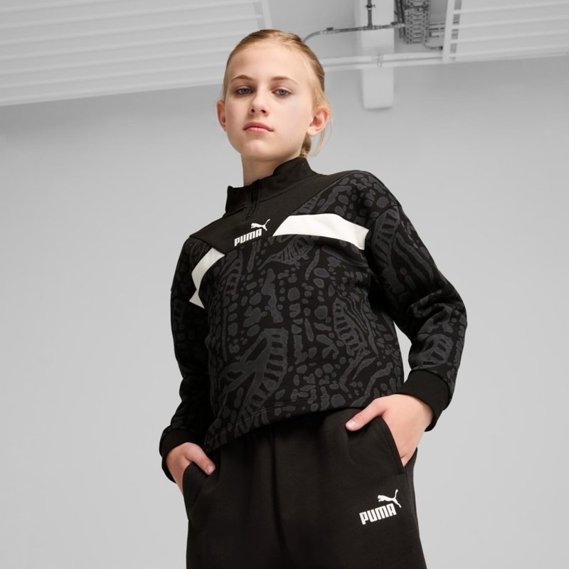 SWEATSHIRT - PUMA BLACK