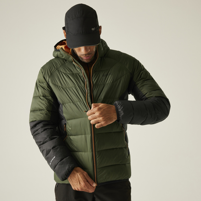 BLOUSON - OLIVENGT/BLK