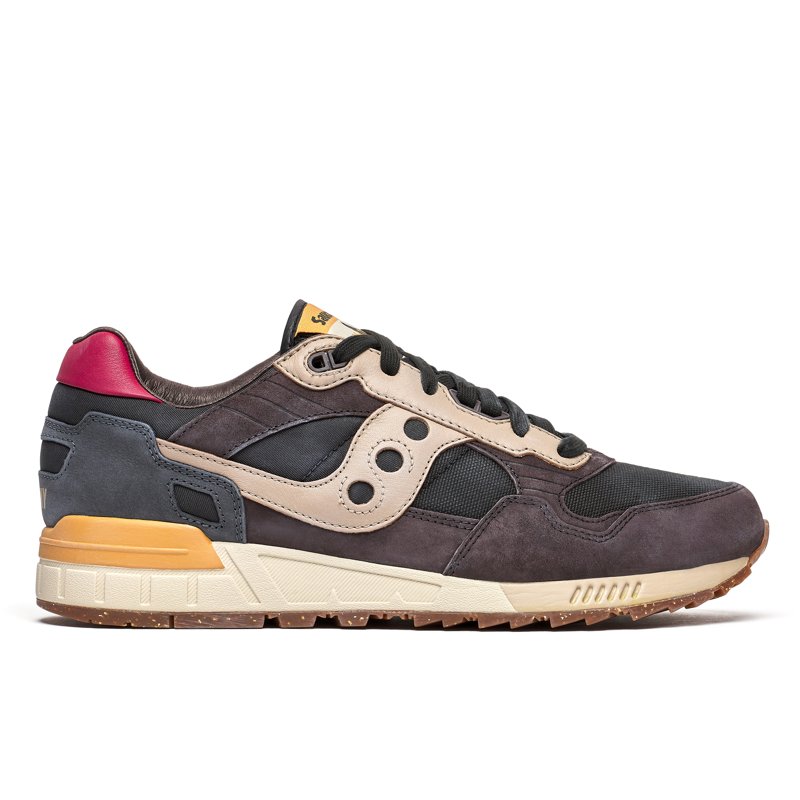 SNEAKERS - BLACK/BROWN
