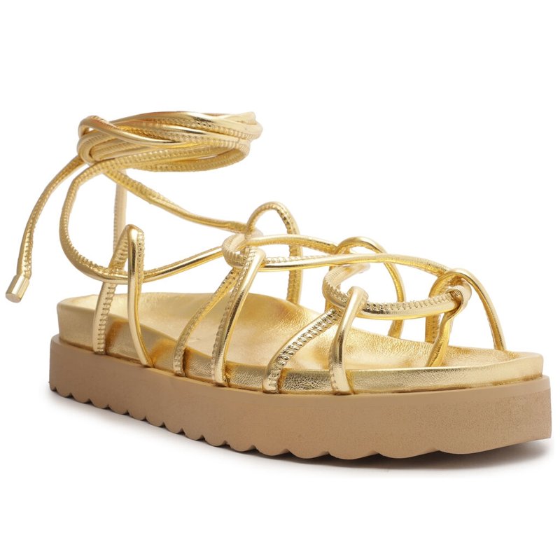 SANDALS - GOLD