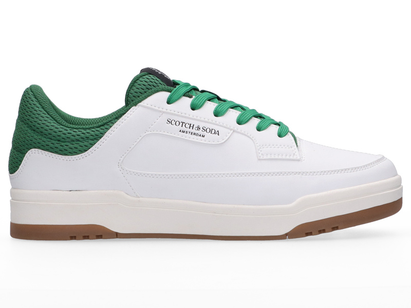 SNEAKERS - WHITE-GREEN