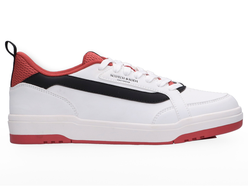 SNEAKERS - WHITE-BLACK