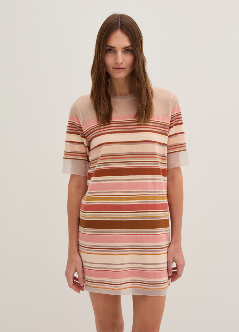 SWEATER - RED/WHITE/BROWN