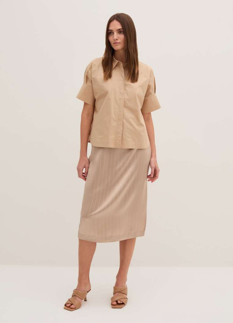 SKIRT - BROWN