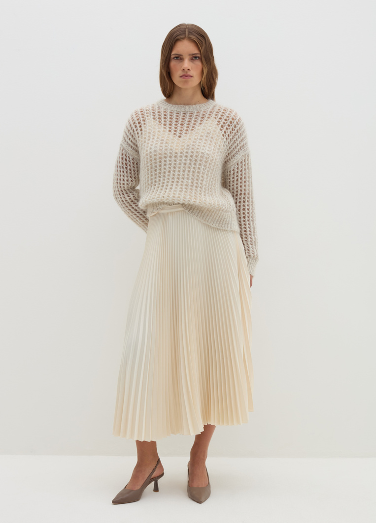SKIRT - PEARLED IVORY