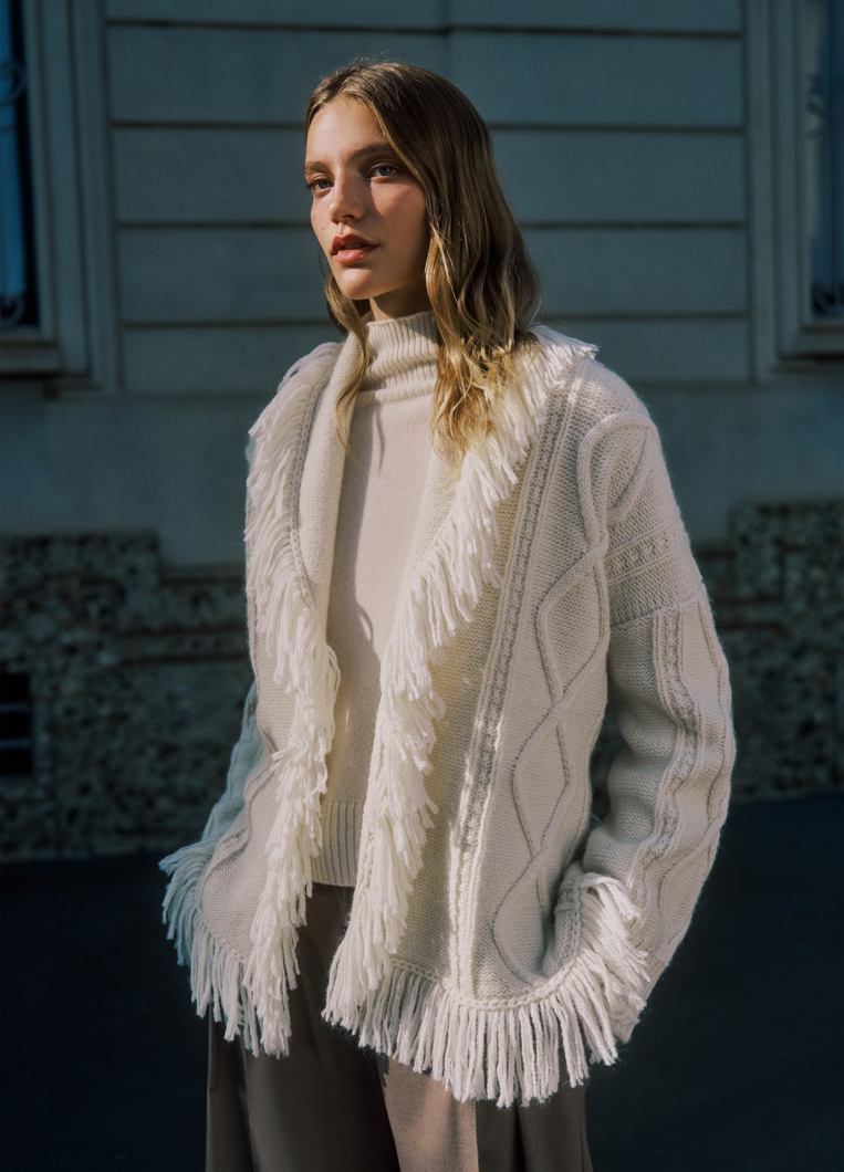 CARDIGAN - NATURAL