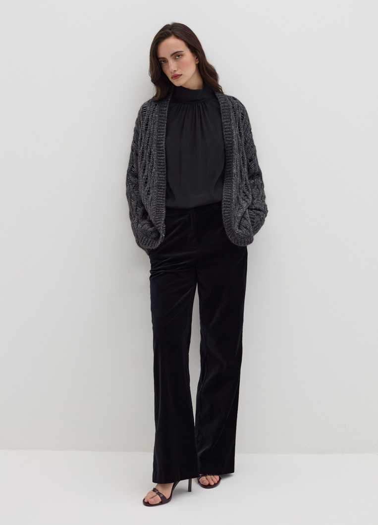 CARDIGAN - DARK GREY