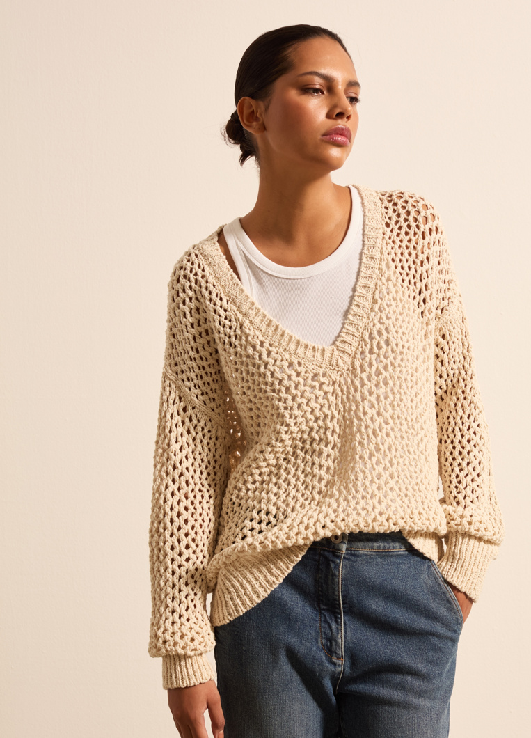SWEATSHIRT - BEIGE