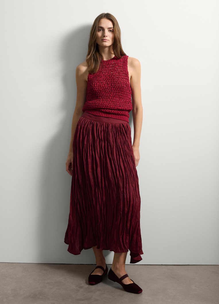 SKIRT - CORDOVAN