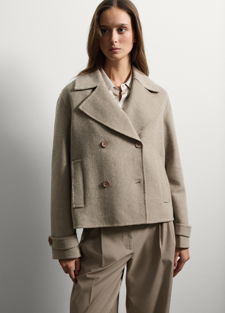 COAT - LIGHT TAUPE MEL