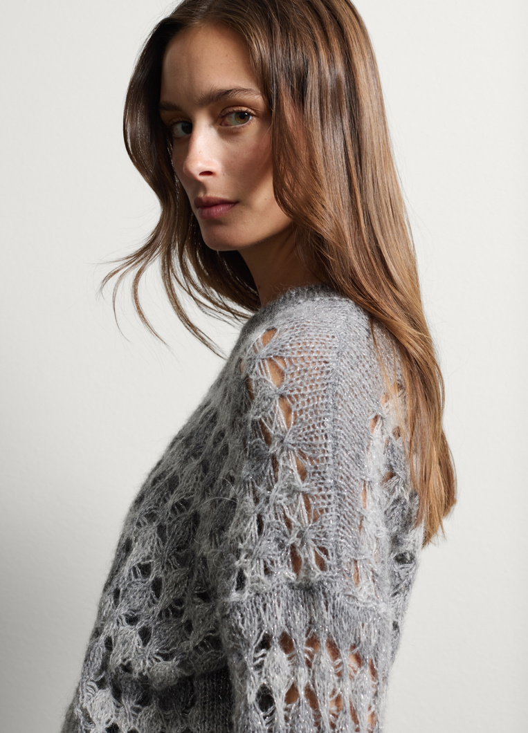 SWEATSHIRT - GREY -LIGHT GREY