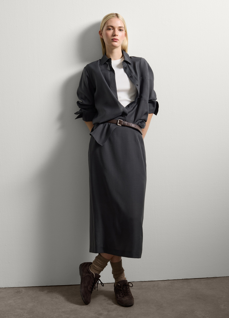 SKIRT - DARK GREY