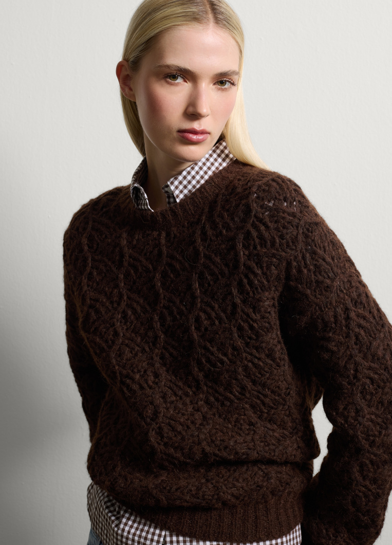 SWEATER - BROWN