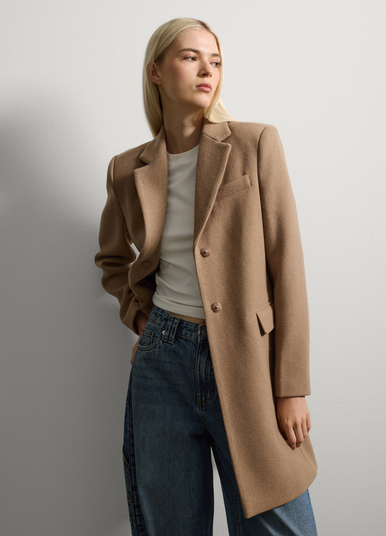 COAT - NATURAL OP.A PLAIN COL