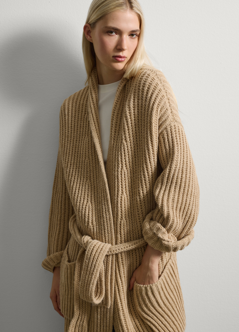 CARDIGAN - BEIGE