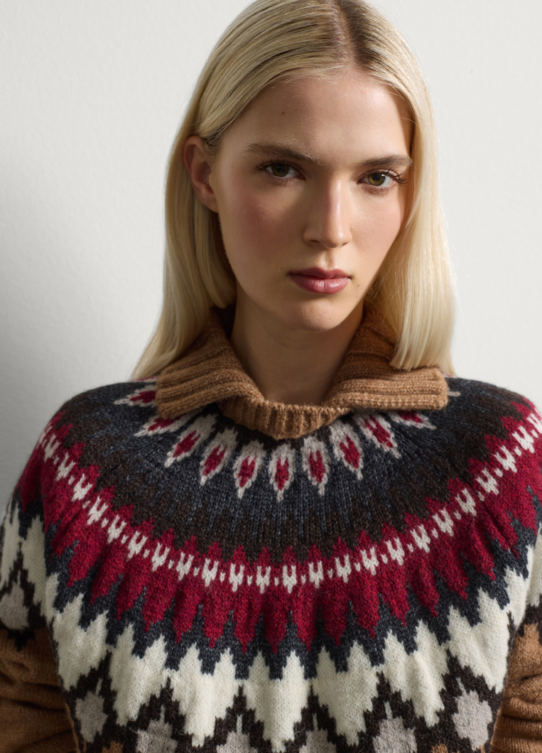 SWEATSHIRT - JAQUARD MULTICOLOR