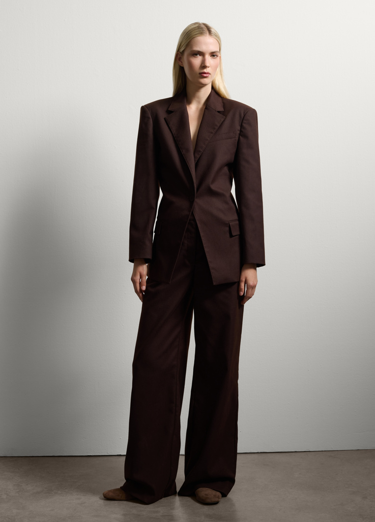 PANTS - DARK BROWN