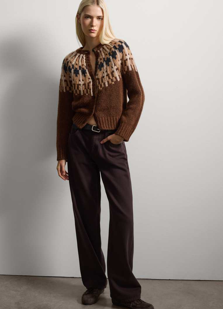 CARDIGAN - JACQUARD