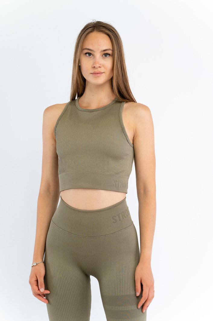 TOP - DULL GREEN