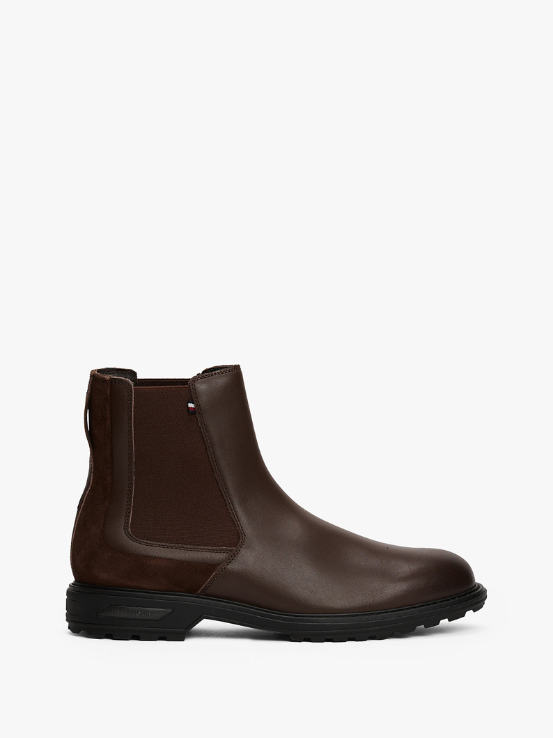 ANKLE BOOTS - BROWN