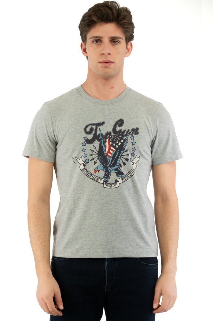 T-SHIRT - MELANGE GREY