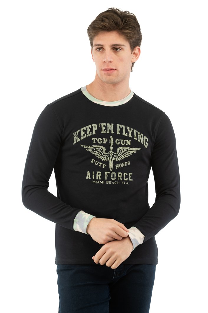 T-SHIRT - NAVY BLUE