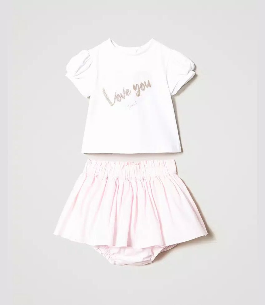 SET 2: BLOUSE + SHORTS - MERINGA