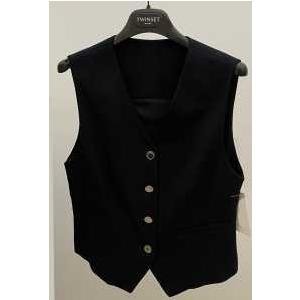 VEST - STRIPED GRIGIO MEDIO MELANGE