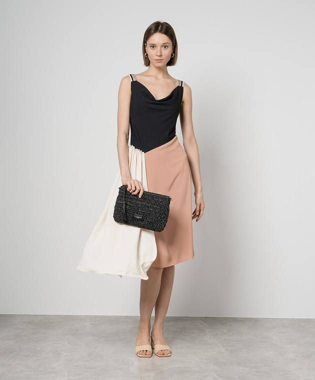 DRESS - MUL.NERO/MACAROON/CHANTILLY