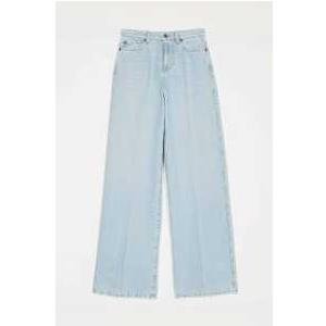 TROUSERS - DENIM CHIARO