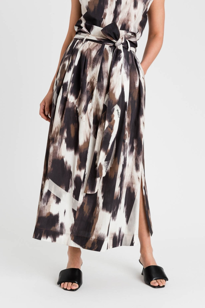 SKIRT - SHADED ANIMAL PRINT