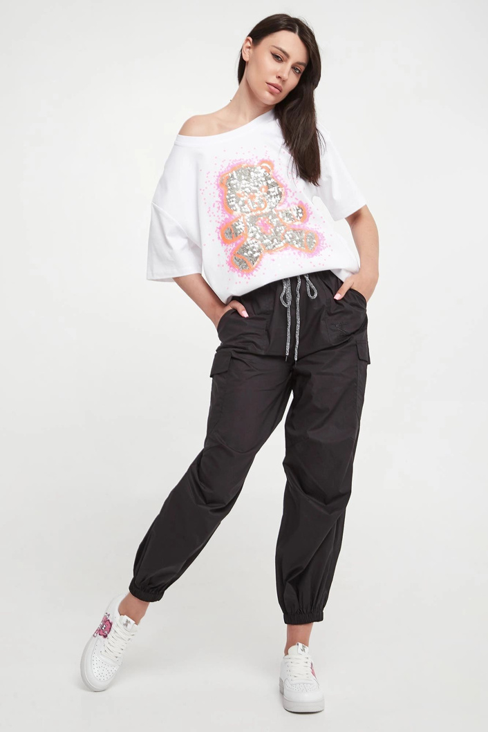 TROUSERS - NERO