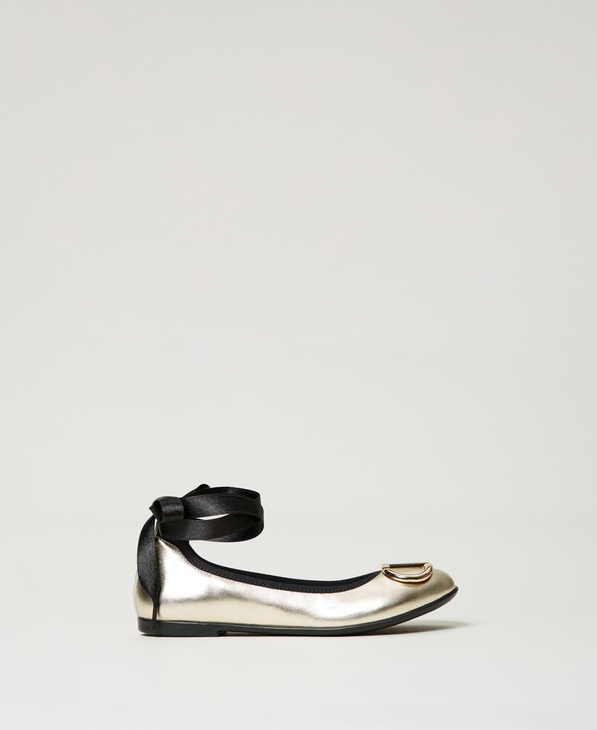 BALLET SHOES - PLATINO