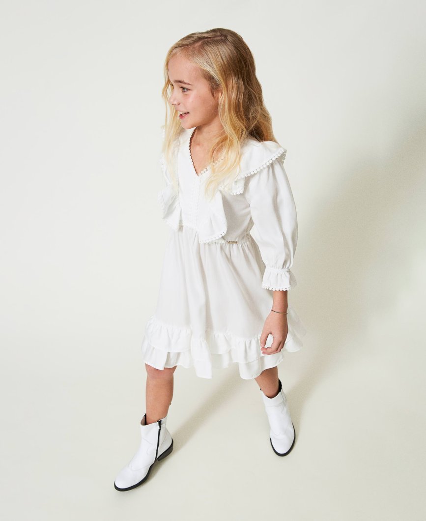 DRESS - LUCENT WHITE