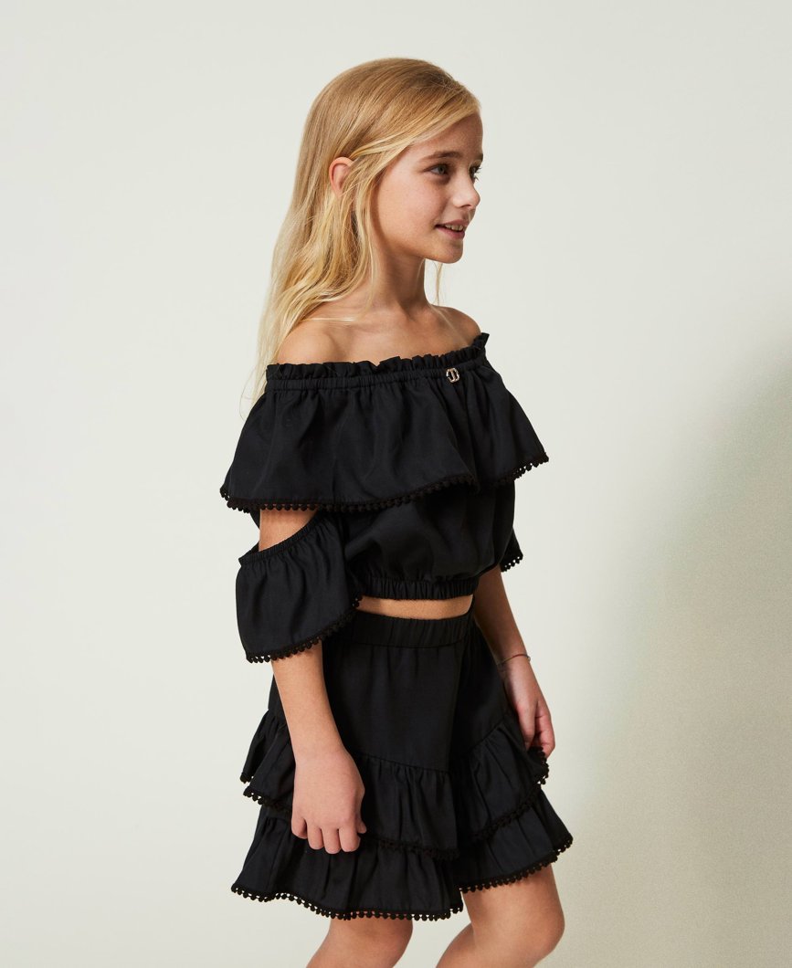 BLOUSE - NERO