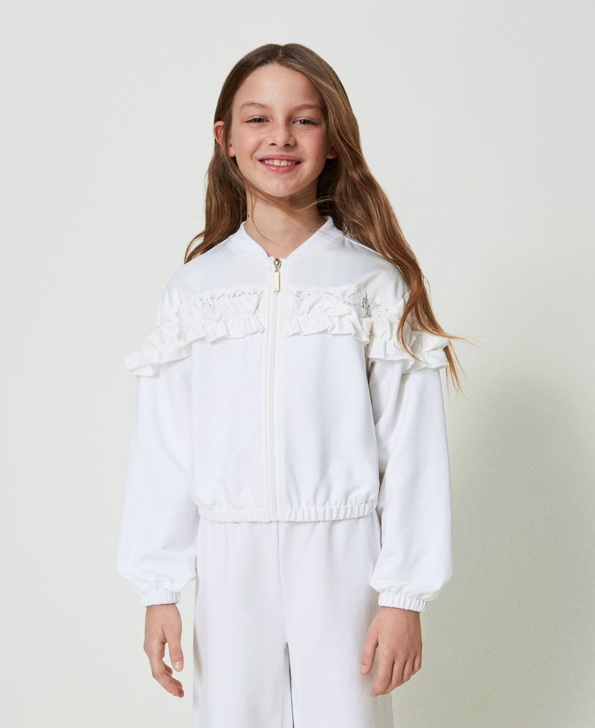 SWEATSHIRT - LUCENT WHITE